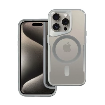 Ergofit Apple iPhone 16 MagSafe kompatibilis hátlap tok, ezüst