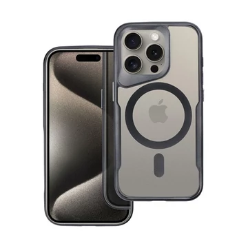 Ergofit Apple iPhone 16 MagSafe kompatibilis hátlap tok, fekete