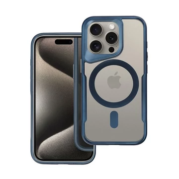 Ergofit Apple iPhone 16 Plus MagSafe kompatibilis hátlap tok, kék