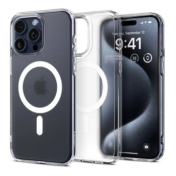 Spigen Ultra Hybrid MagFit Apple iPhone 16 Pro tok, Frost Clear tok, MagSafe, átlátszó