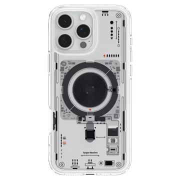 Spigen Ultra Hybrid MagFit Apple iPhone 16 Pro Max tok, Neo One MagSafe, átlátszó
