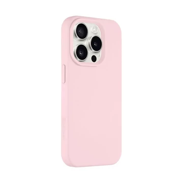 Tactical MagForce Velvet Smoothie Apple iPhone 15 Pro MagSafe tok, Pink Panther, halvány rózsaszín