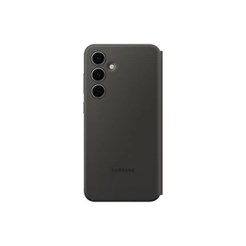 Samsung Galaxy S24 FE Smart View Wallet, gyári flip tok, fekete