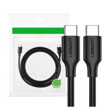 Ugreen USB-C gyorstöltő kábel, 60W, 1m, fekete