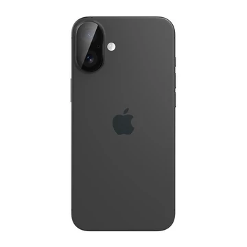 Spigen Glas.tR Optik Apple iPhone 16 Plus/ iPhone 16 Tempered kameravédő fólia, fekete (2db)