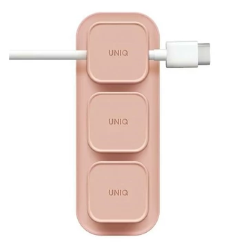 Uniq Pod mágneses kábelrendező, rózsaszín
