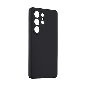 Tactical Velvet Smoothie Samsung Galaxy S25 Ultra tok, Asphalt fekete