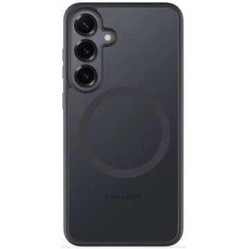 Tactical MagForce Hyperstealth Samsung Galaxy S25+ hátlap tok, áttetsző/sötétszürke