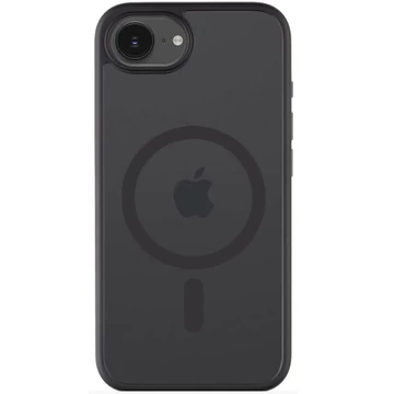 Tactical MagForce Hyperstealth Apple iPhone 16e MagSafe tok, áttetsző/sötétszürke