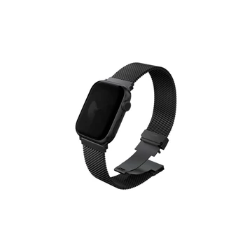 Uniq Dante Pro Apple Watch 42/41/40mm állítható fém óraszíj, fekete
