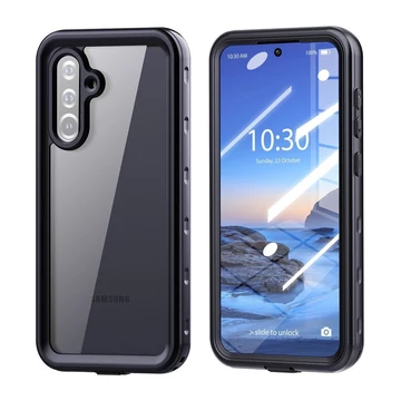 Shellbox Samsung Galaxy A56 vízálló tok, fekete