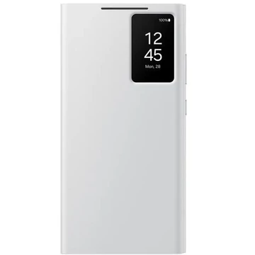 Samsung Galaxy S24 Ultra Smart View Wallet gyári tok, fehér, EF-ZS928CWEGWW-B-IT