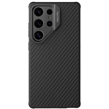 Nillkin CarboProp Aramid Samsung Galaxy S25 Ultra mágneses műanyag hátlap tok, fekete