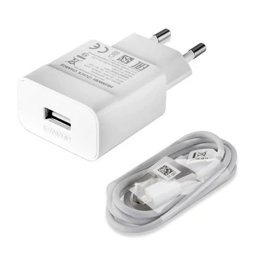 Huawei HW-059200EHQ hálozati töltő USB-A+ USB-C kábel, 9V/2A, ECO csomagolásban, 5W, fehér