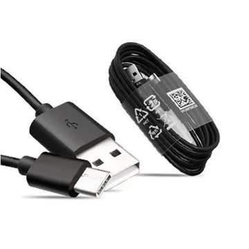 Samsung EP-DR140ABE USB / USB-C töltő- és adatkábel, fekete, 0,8m, ECO csomagolásban