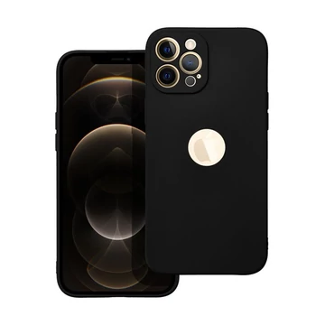 Forcell Soft szilikon hátlap tok Apple iPhone 11 Pro Max, fekete