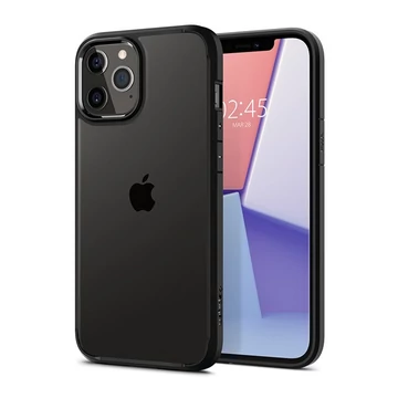 Spigen Ultra Hybrid Apple iPhone 12/12 Pro tok, Matte Black, fekete