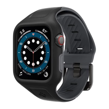 Spigen Liquid Air Pro Apple Watch S4/S5/S6/SE 40mm tok/szíj, fekete