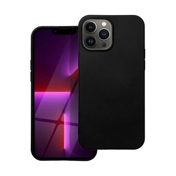 Forcell Szilikon LITE hátlap tok Apple iPhone 14 Pro Max, fekete