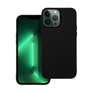Forcell Soft szilikon hátlap tok Apple iPhone 14 Pro Max, fekete