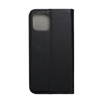 Magnet Apple iPhone 14 mágneses flip tok, fekete