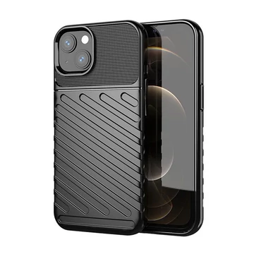Forcell Thunder hátlap tok Apple iPhone 14 Plus, fekete