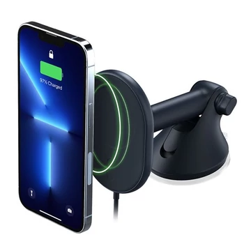 iOttie Velox MagSafe autós tartó wireless töltővel, szélvédőre