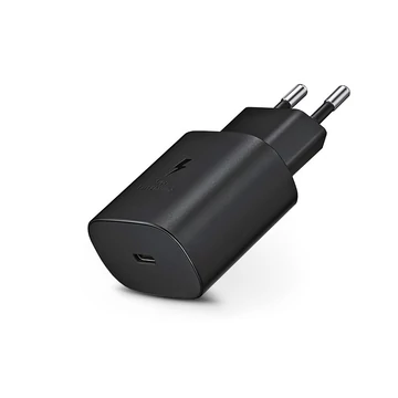 Samsung EP-TA800EBE hálózati töltő USB-C, 25W, fekete, ECO csomagolásban