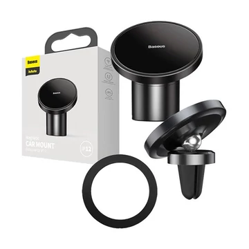 Baseus Neo Gravity Magsafe autós tartó, szellőzőrácsba/műszerfalra, fekete