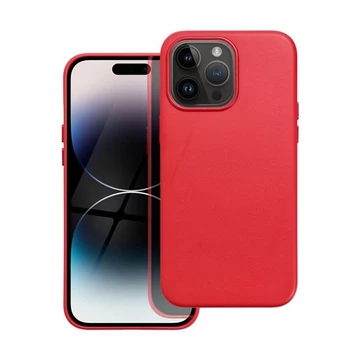 Magsafe műbőr tok Apple iPhone 15 Pro Max , piros