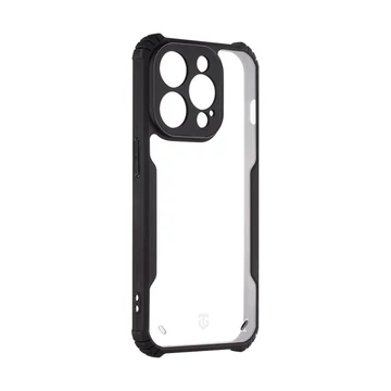 Tactical Quantum Stealth Apple iPhone 15 Pro tok, fekete/átlátszó
