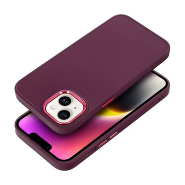 Frame Samsung S24 Plus közepesen ütésálló tok kameravédő kerettel, lila