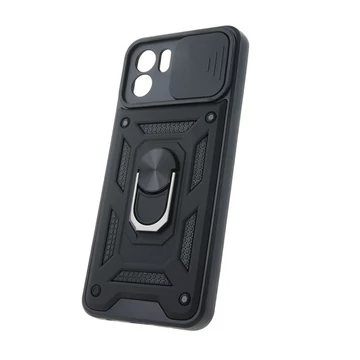 Defender Slide Xiaomi Redmi A1 / Redmi A2 ütésálló tok, fekete