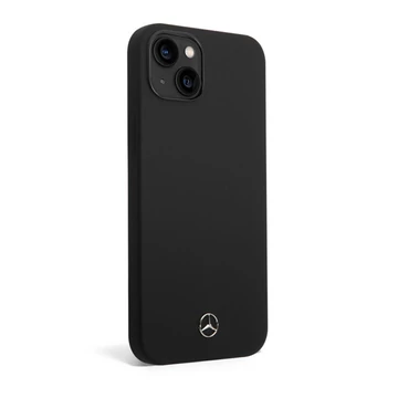 Mercedes Liquid Apple iPhone 14 Plus szilikon tok, fekete