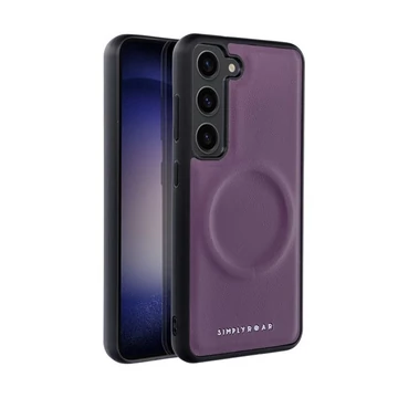 Roar Morning Magsafe Samsung Galaxy A34 eco bőr tok, lila