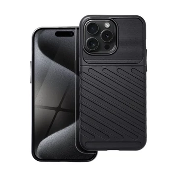 Forcell Thunder Apple iPhone 15 Pro MAX tok, fekete