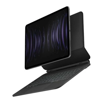 Uniq Venno Apple iPad Pro 11”(2022/21) / Air 10.9 (2022/20) mágneses bluetooth billentyűzet, fekete