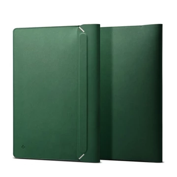 Spigen Valentinus Laptop Sleeve tok, 16", zöld