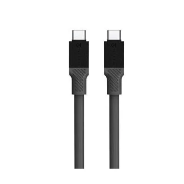 Tactical Fat Man USB-C / USB-C töltő- és adatkábel, 1m, szürke