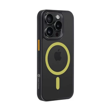 Tactical MagForce Hyperstealth 2.0 Apple iPhone 15 Pro tok, fekete/sárga