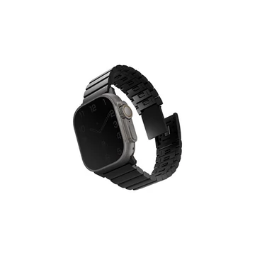 Uniq Strova Magsafe Apple Watch állítható szíj, 49/45/44/42MM, fekete