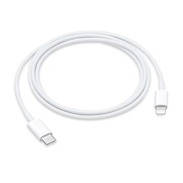 Apple USB-C / Lightning töltő- és adatkábel, 1m, fehér, MUQ93ZM/A Retail dobozos