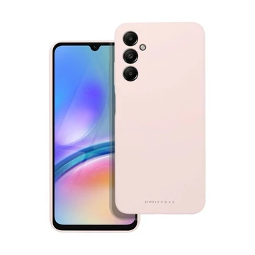 Roar Samsung Galaxy A05s prémium szilikon tok velúr béléssel, világos rózsaszín