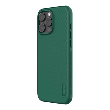 Nillkin Super Frosted Pro Apple iPhone 16 Pro műanyag tok, sötétzöld