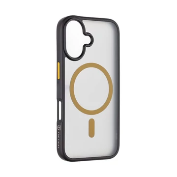 Tactical MagForce Hyperstealth 2.0 Apple iPhone 16 MagSafe kompatibilis tok, fekete/sárga