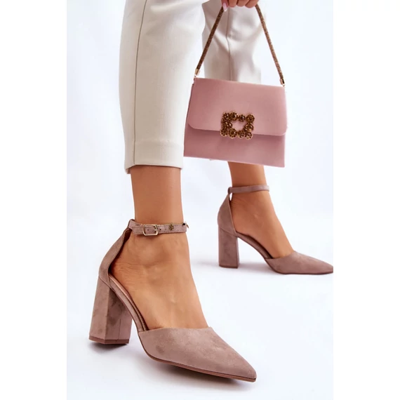 Magassárkú körömcipő model 176243 Step in style