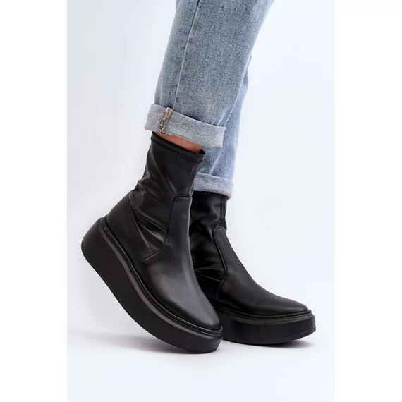 Telitalpú bokacsizma model 192283 Step in style