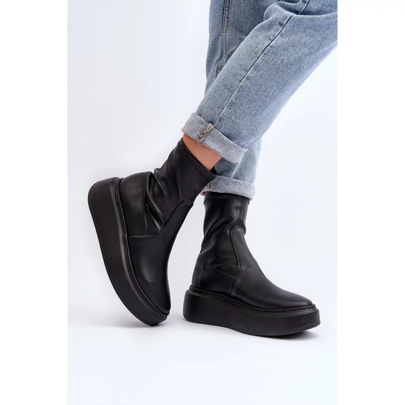 Telitalpú bokacsizma model 192283 Step in style