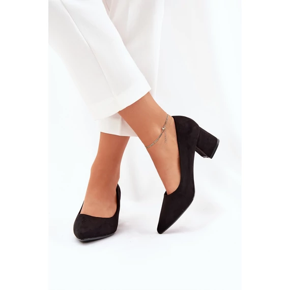 Magassárkú körömcipő model 211076 Step in style