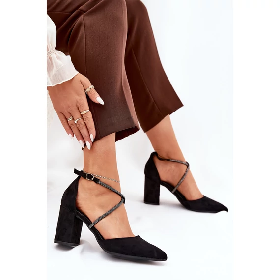 Magassárkú körömcipő model 211085 Step in style